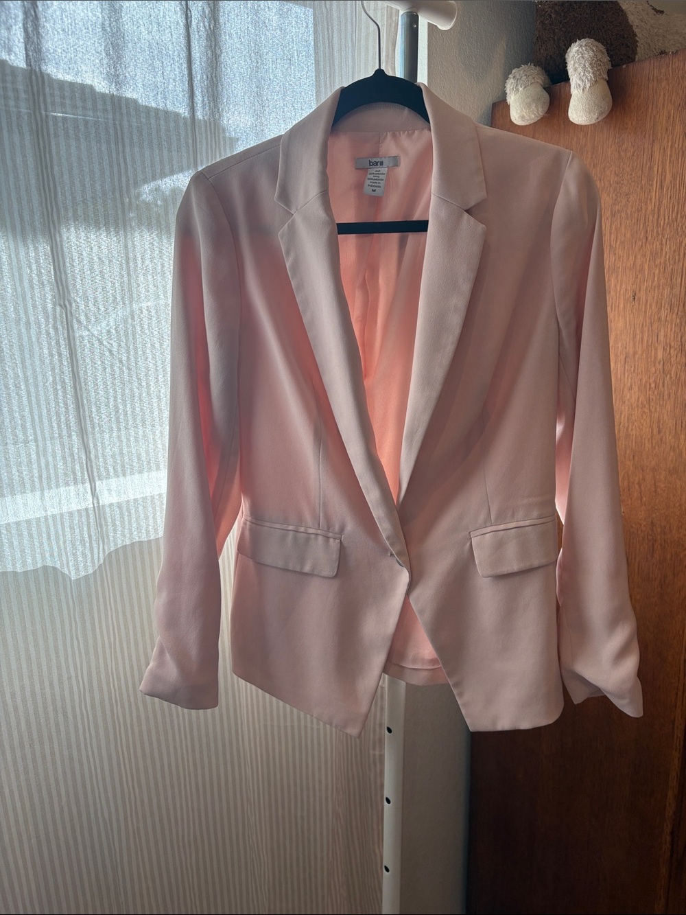 Bar III Light Pink Women’s Blazer